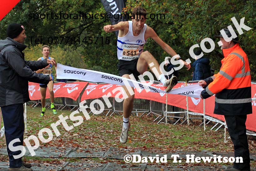 Junior Men, 2022 National Cross Country Relays, Berry Hill Park, Mansfield.  Photo: David T. Hewitson/Sports for All Pics